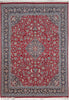 Load image into Gallery viewer, 9.2 x 12.6 Fine Quality Wool and Silk Rug Fine Weave 200 Kpsi  Red Black #PIX-14335