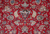 Load image into Gallery viewer, 9.2 x 12.6 Fine Quality Wool and Silk Rug Fine Weave 200 Kpsi  Red Black #PIX-14335