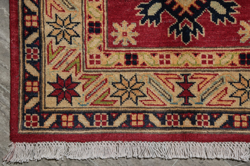 2.9 x 9. 10 Feet Kazak Rug Beautiful Runner #F-3276