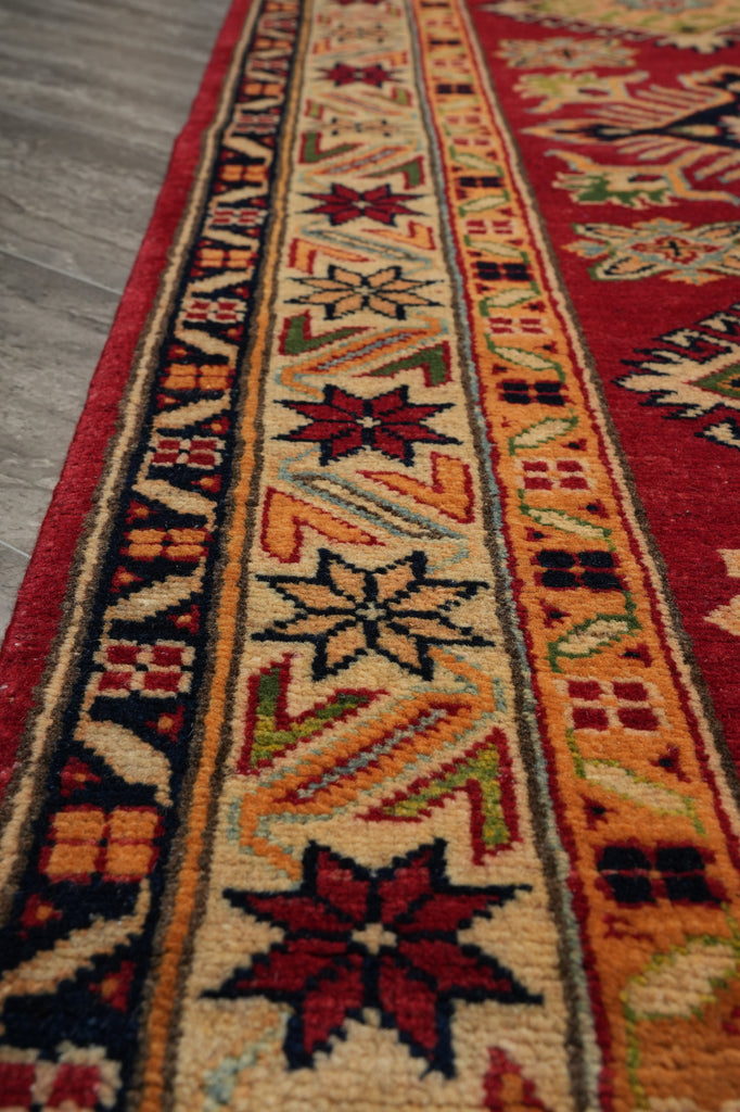 2.9 x 9. 10 Feet Kazak Rug Beautiful Runner #F-3276