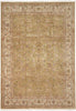 Load image into Gallery viewer, 8.6 x 11.6 Wool and Silk Quality Handmade Rug Green Gold #F-4414