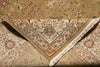 Load image into Gallery viewer, 8.6 x 11.6 Wool and Silk Quality Handmade Rug Green Gold #F-4414