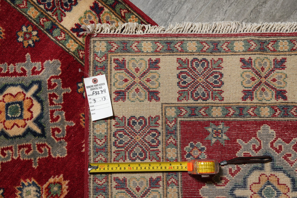 3 x 13' Feet Runner Afghan Kazak Wool #F-3274