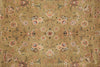 Load image into Gallery viewer, 8.6 x 11.6 Wool and Silk Quality Handmade Rug Green Gold #F-4414