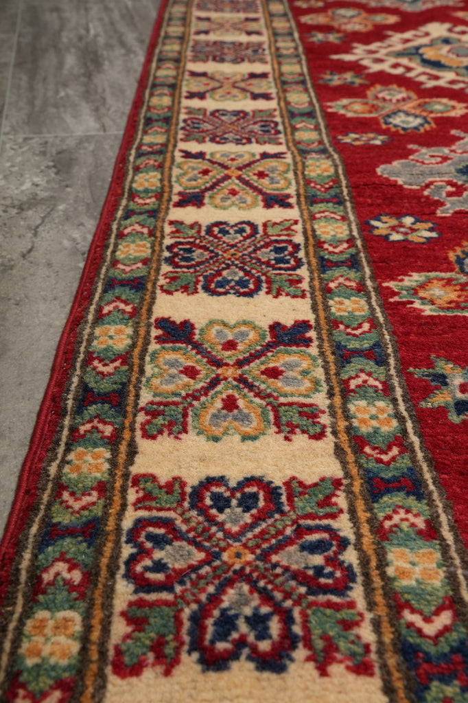 3 x 13' Feet Runner Afghan Kazak Wool #F-3274