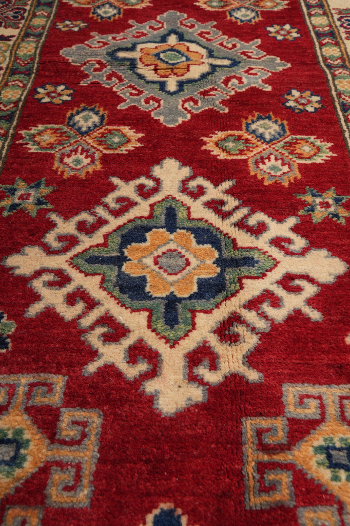 3 x 13' Feet Runner Afghan Kazak Wool #F-3274