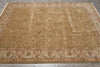 Load image into Gallery viewer, 8.6 x 11.6 Wool and Silk Quality Handmade Rug Green Gold #F-4414
