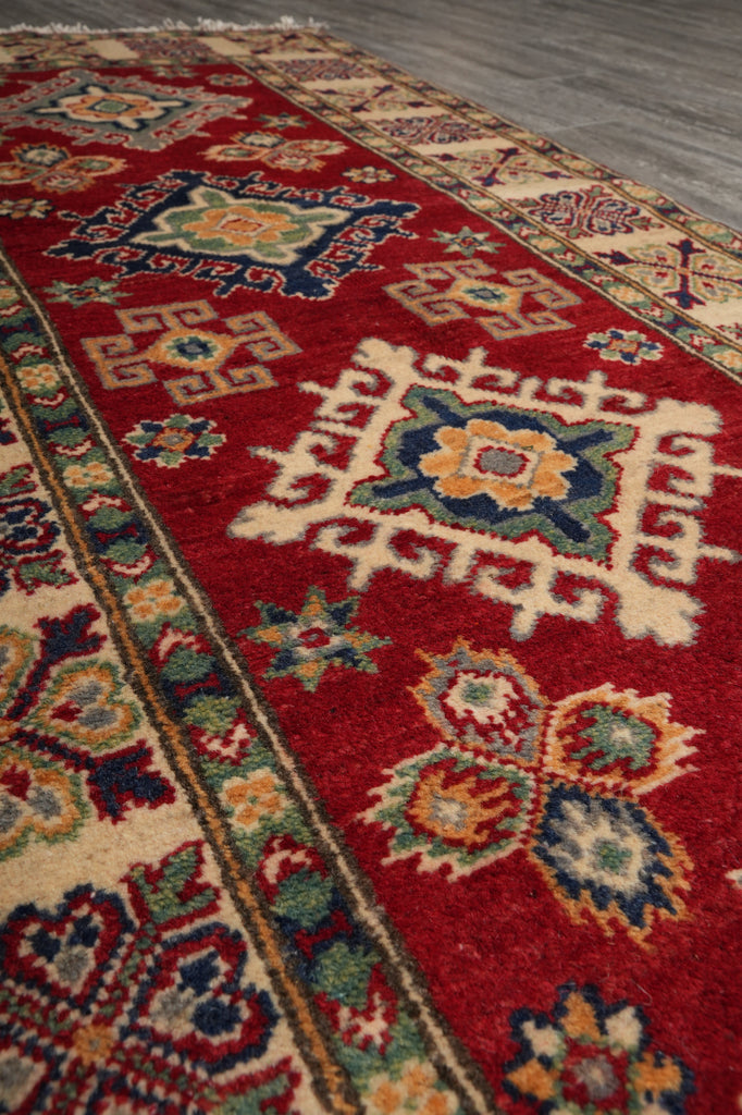 3 x 13' Feet Runner Afghan Kazak Wool #F-3274