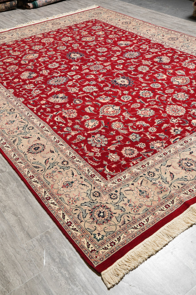 9.1 x 12.2 Fine Quality Handamade Pakistan Rug 200 KPSI #PIX-14334