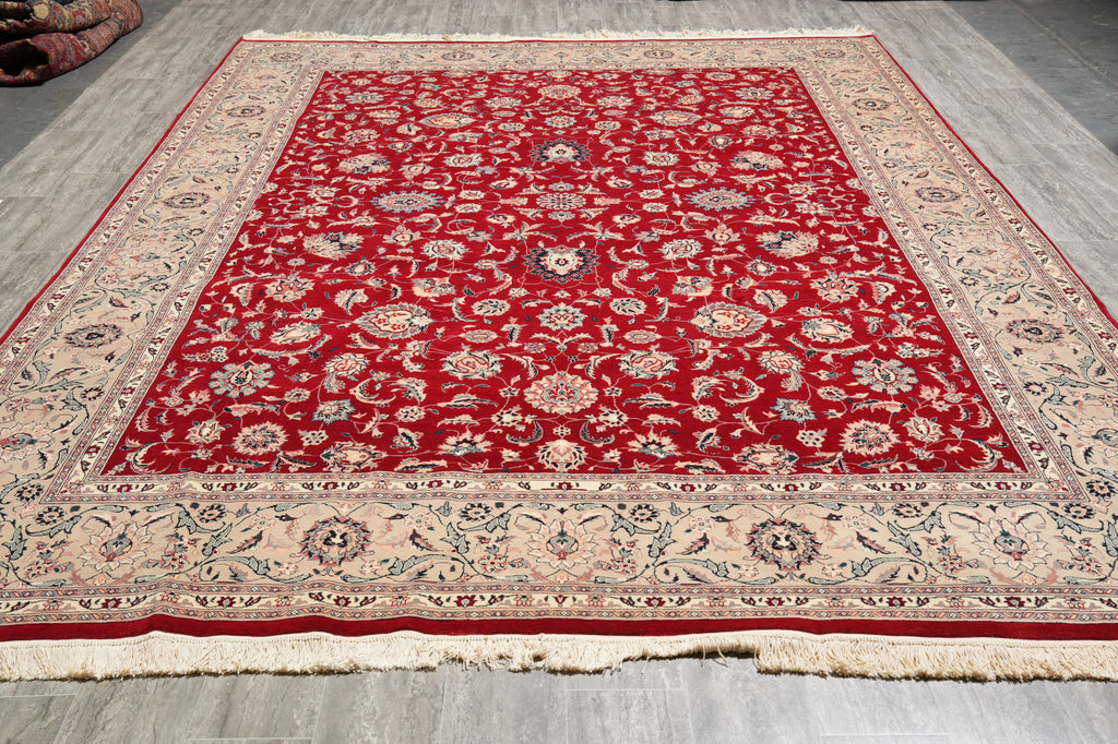 9.1 x 12.2 Fine Quality Handamade Pakistan Rug 200 KPSI #PIX-14334
