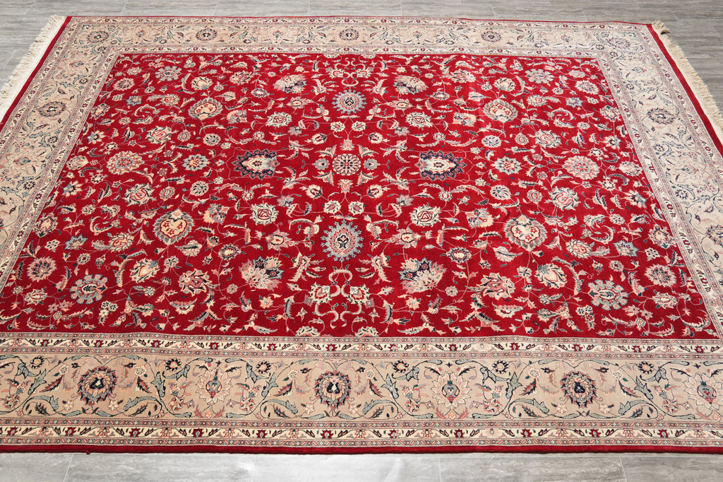 9.1 x 12.2 Fine Quality Handamade Pakistan Rug 200 KPSI #PIX-14334