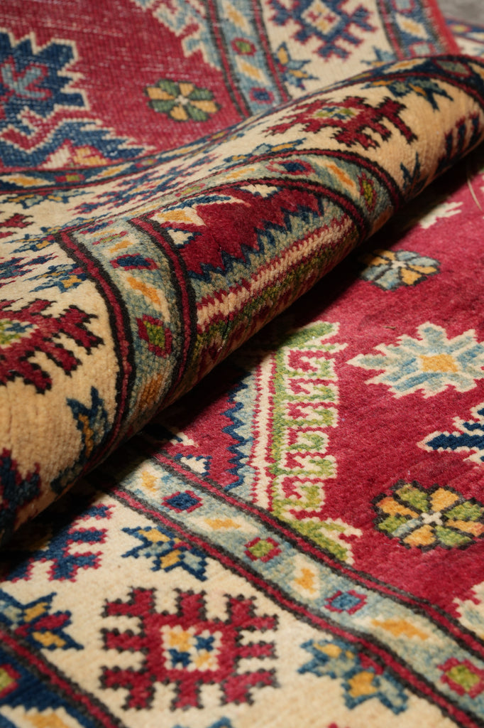 2.9 x 9.10 Feet Runner Wool Kazak Handmade Afghanistan #F-3281