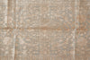 Load image into Gallery viewer, TWO TONE Colors Neutral finer Weave Hand-Knotted Rug Transitional Contemporary Carpet WOOL AND SILK 6.3 x 9.8 inquire other sizes #F-5711