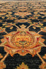 Load image into Gallery viewer, 8.10 x 12.9 Quality Handmade Jaipur Rug Black Gold #F-4415