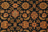 Load image into Gallery viewer, 8.10 x 12.9 Quality Handmade Jaipur Rug Black Gold #F-4415