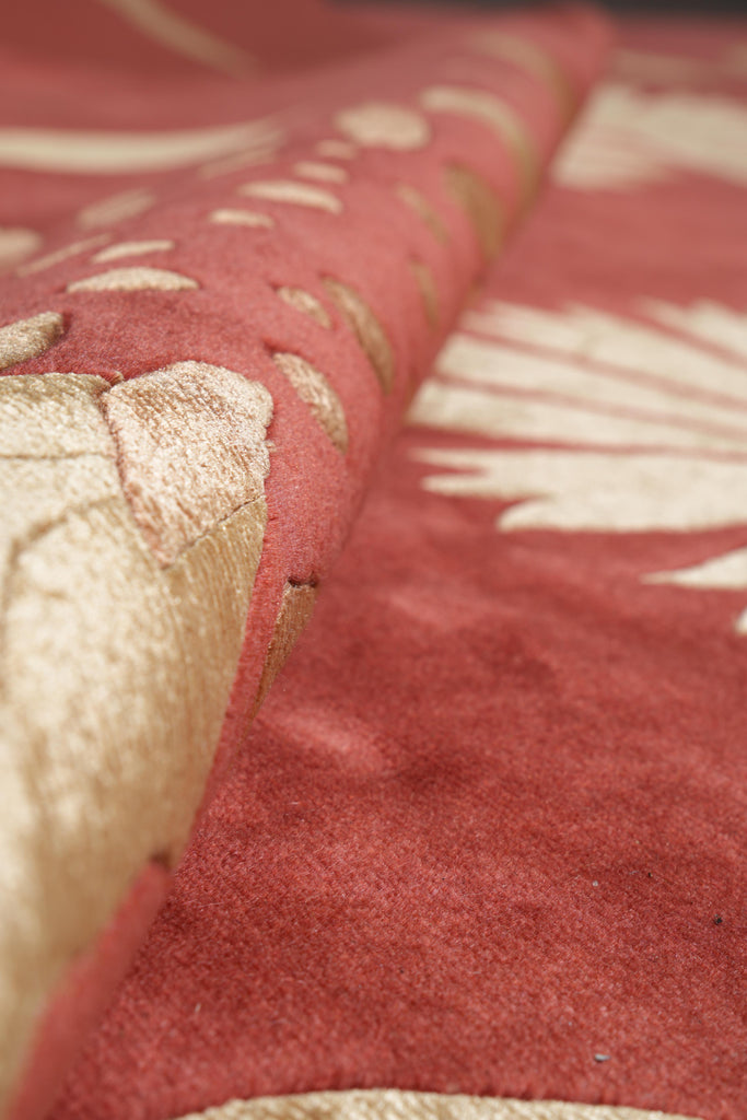 8 x 12 High Quality Wool and Silk Handmade Rug MODERN CARPET #F-4088