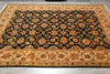 Load image into Gallery viewer, 8.10 x 12.9 Quality Handmade Jaipur Rug Black Gold #F-4415