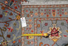 Load image into Gallery viewer, 2.7 x 9 10 Feet Runner Aqua Blue Wool Kazak Rug #F-3275