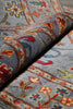 Load image into Gallery viewer, 2.7 x 9 10 Feet Runner Aqua Blue Wool Kazak Rug #F-3275