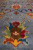 Load image into Gallery viewer, 2.7 x 9 10 Feet Runner Aqua Blue Wool Kazak Rug #F-3275