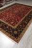 Load image into Gallery viewer, 9.1 x 12.2 Fine Quality Wool and Silk Hanmade Jaipur Rug #PIX-805-16