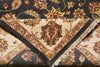 Load image into Gallery viewer, 5.7 x 7.10 New Handmade Jaipur Rug Charcoal #F-4416