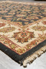 Load image into Gallery viewer, 5.7 x 7.10 New Handmade Jaipur Rug Charcoal #F-4416
