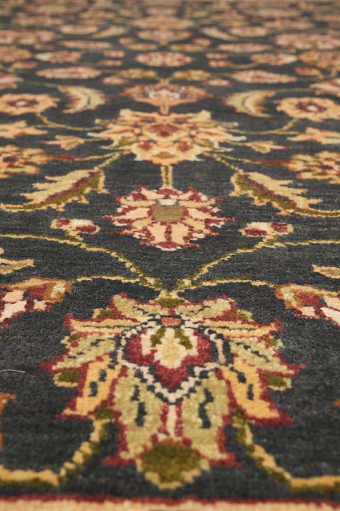 5.7 x 7.10 New Handmade Jaipur Rug Charcoal #F-4416