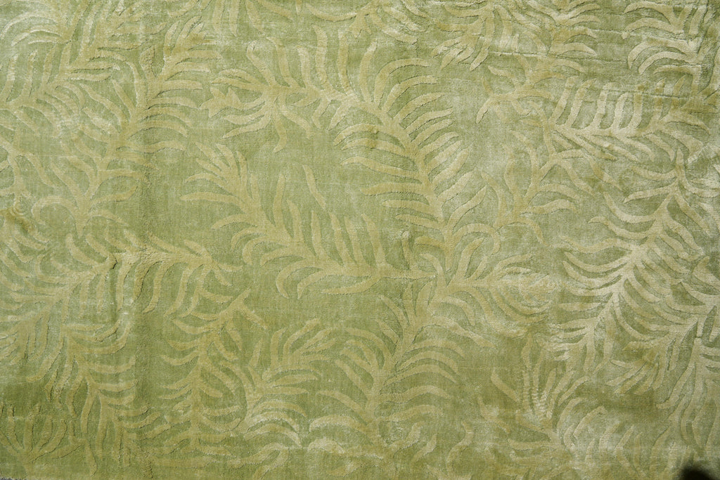 9.0 x 12 Bamboo Silk Handmade Contemporary Rug #F-4089