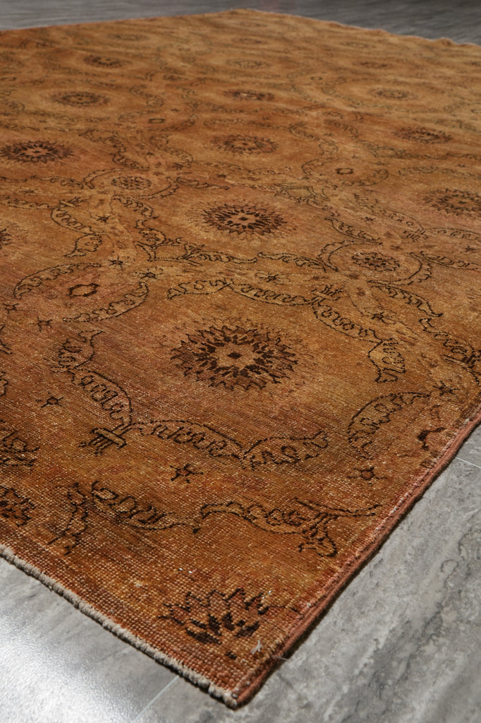 6 x 9 Transitional Modern Hand-knotted Chobi Rug #PIX-12490