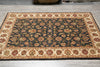 Load image into Gallery viewer, 5.7 x 7.10 New Handmade Jaipur Rug Charcoal #F-4416