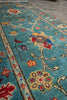 Load image into Gallery viewer, 2.9 x 10 Feet Kazak geometric Runner Blue Green Newly Imported #F-3277