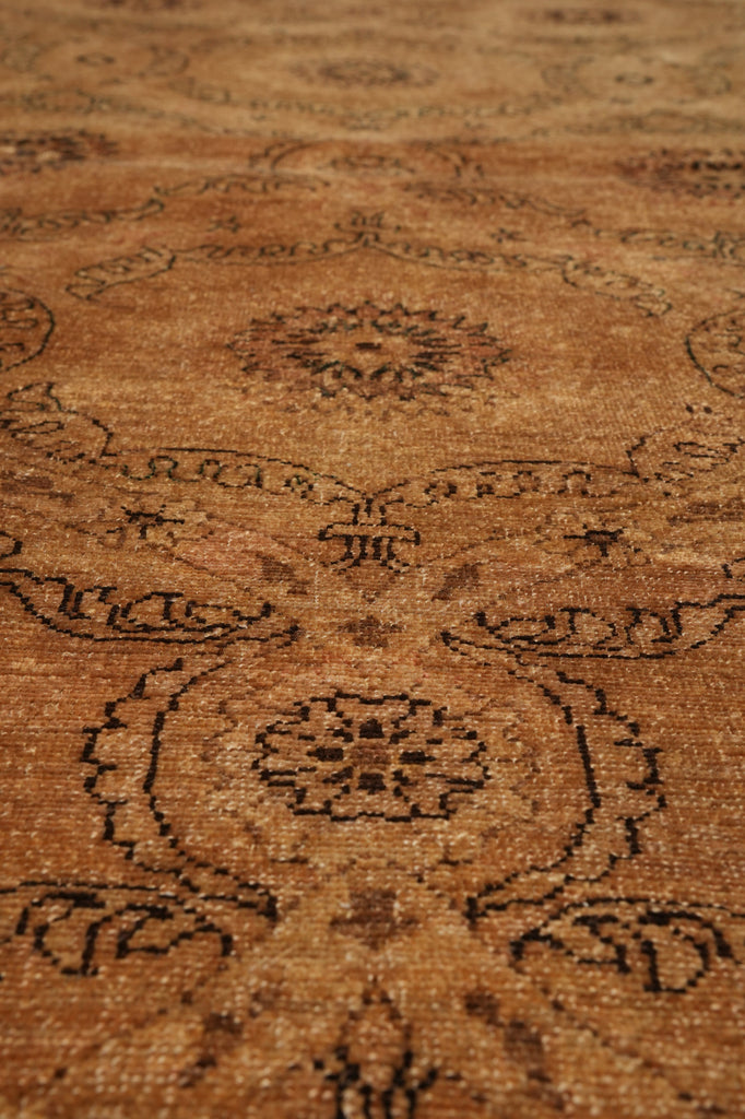 6 x 9 Transitional Modern Hand-knotted Chobi Rug #PIX-12490