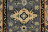 Load image into Gallery viewer, 2 x 6 Feet Short Runner Gray Wool Kazak #F-3290