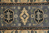 Load image into Gallery viewer, 2 x 6 Feet Short Runner Gray Wool Kazak #F-3290