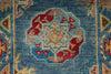 Load image into Gallery viewer, 2 x 6' Feet Short Kazak Runner Aqua Blue Green #F-3289