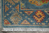 Load image into Gallery viewer, 2 x 6' Feet Short Kazak Runner Aqua Blue Green #F-3289