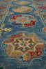 Load image into Gallery viewer, 2 x 6' Feet Short Kazak Runner Aqua Blue Green #F-3289