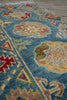 Load image into Gallery viewer, 2 x 6' Feet Short Kazak Runner Aqua Blue Green #F-3289