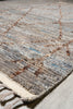 Load image into Gallery viewer, 4 X 6.10 Moraco Contemporary Rug Handmade Wool Gray #F-4417