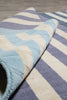 Load image into Gallery viewer, 4.6 X 8.3 New Handmade Fine Wool Contemporary Rug #B-70498