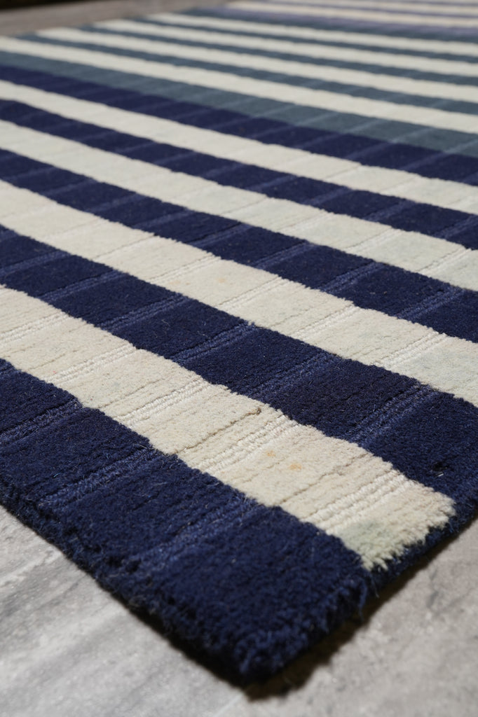 4.6 X 8.3 New Handmade Fine Wool Contemporary Rug #B-70498