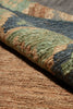 Load image into Gallery viewer, 8 x 10 Oval Handmade Sisal Green Rug Imported India #F-3292