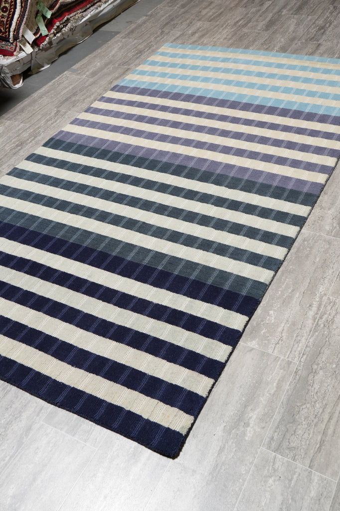 4.6 X 8.3 New Handmade Fine Wool Contemporary Rug #B-70498