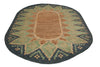 Load image into Gallery viewer, 8 x 10 Oval Handmade Sisal Green Rug Imported India #F-3292