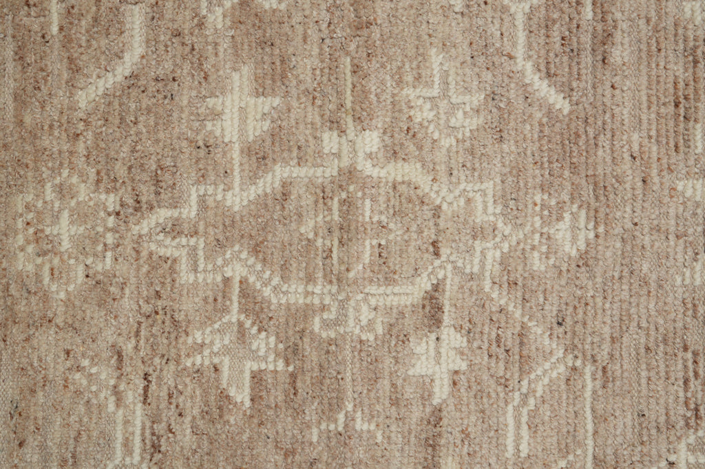 8.5 x 10 Handmade Contemporary Rug Natural Beige Color #F-3293
