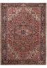 Load image into Gallery viewer, 9.8 x 12.8 Semi-Antique Persian Heriz Rug 