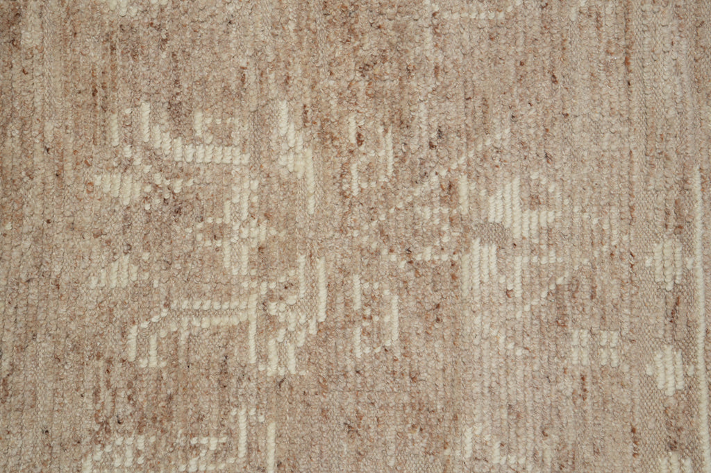8.5 x 10 Handmade Contemporary Rug Natural Beige Color #F-3293