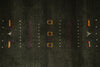 Load image into Gallery viewer, 9 x 11.8 Moss Emerald Green Handmade Gabbeh Contemporary Rug #F-3296