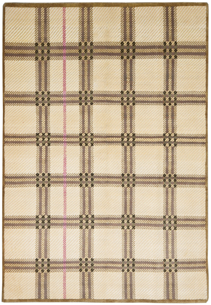 5.9 X 7.9 Contemporary Carpet #F-4418
